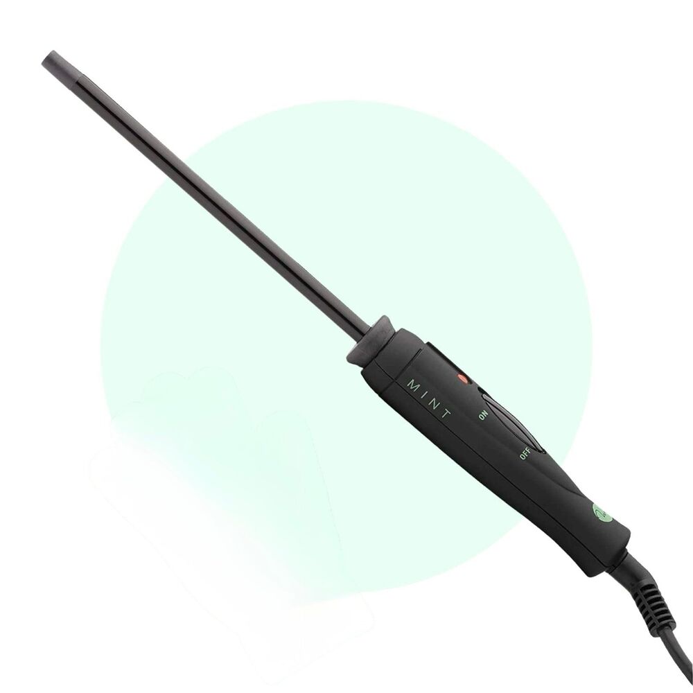 MINT Hair Curling Iron Wand 3/8” MVK21-37, ultra-thin barrel